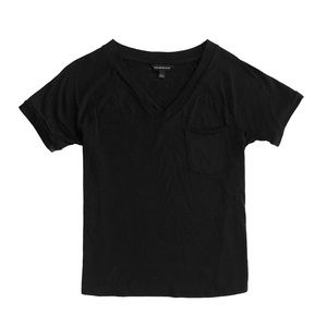 Ladies Rock and Republic Black Pocket Tee: Size L